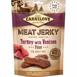 Carnilove Meat Jerky Turkey with Venison Fillet