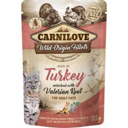 Carnilove Rich in Turkey enriched with Valerian - For Adult Cats