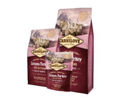 Carnilove Salmon & Turkey - For kittens healthy growth