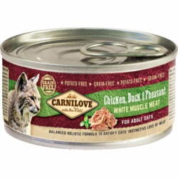 Carnilove Chicken, Duck & Pheasant - For Adult cats