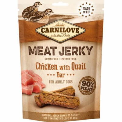 Carnilove Meat Jerky Chicken with Quail Bar