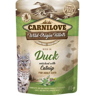 Carnilove Rich in Duck enriched with Catnip - For Adult Cats