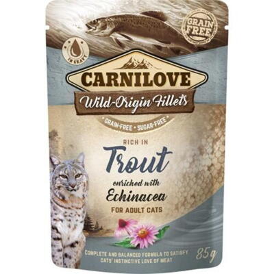 Carnilove Rich in Trout enriched with Echinacea - For Adult Cats