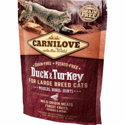 Carnilove Duck & Turkey - For large breed cats