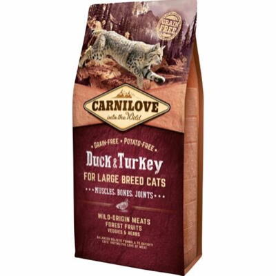 Carnilove Duck & Turkey - For large breed cats