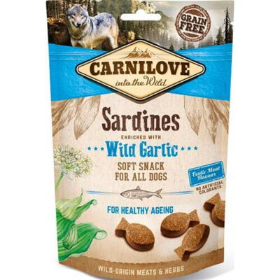 Carnilove Semi-Moist Sardines enriched with Wild garlic