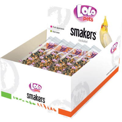 Smakers box for cockatiel - Frugt
